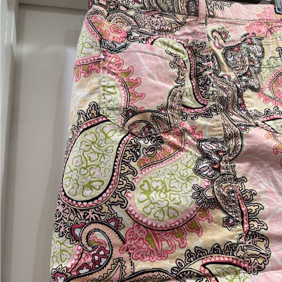 Croft & Barrow Paisley Women's Skort Size 8 - Picture 5 of 12